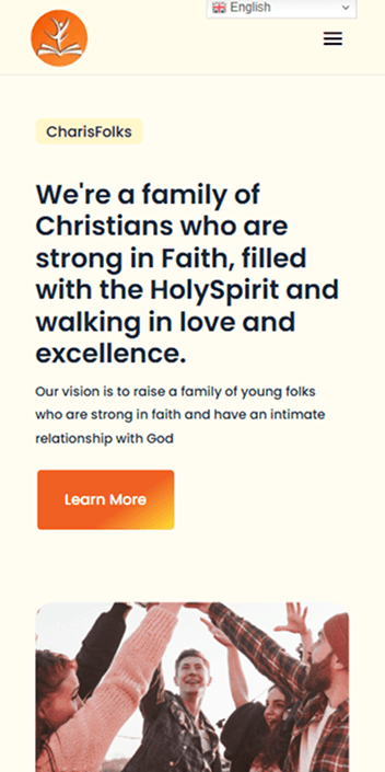 Charisfolks website Image 3