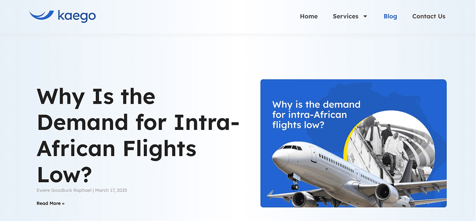 Kaego Website Redesign & Automation Image 1