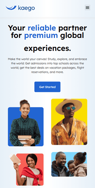 Kaego Website Redesign & Automation Image 1