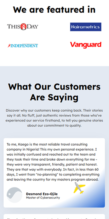 Kaego Website Redesign & Automation Image 2